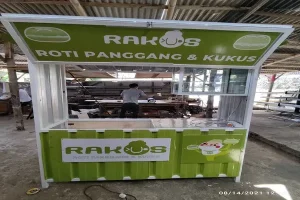 Gerobak aluminium vs Gerobak kayu